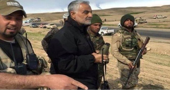 إسرائيل تتهم قاسم سليماني بقصف الجولان بـ 20 صاروخا فجر اليوم