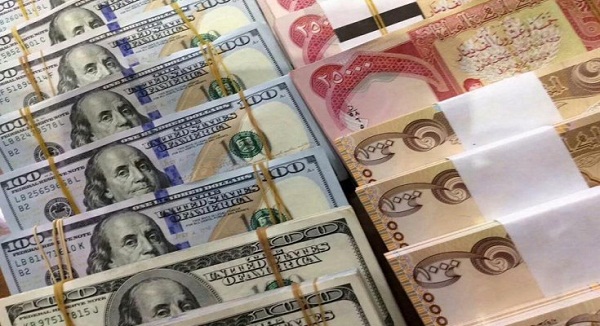 أسعار الدولار أمام الدينار والعملات الاخرى في بورصات العراق
