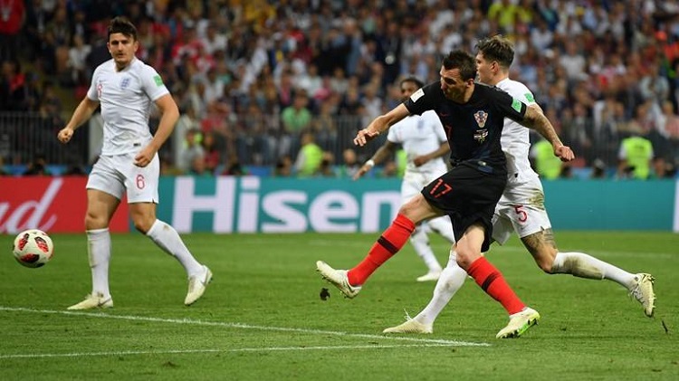 المنتخب الكرواتي  يتاهل الى نهائي روسيا 2018 ليلاقي نظيره الفرنسي