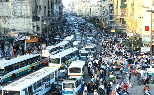 ارتفاع عدد سكان مصر إلى رقم قياسي