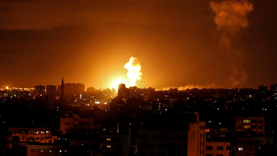 قتلى وجرحى فلسطينيين في ضربات جوية اسرائيلية على قطاع غزة