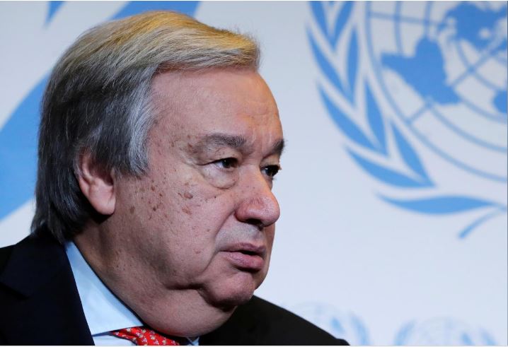 غوتيريش: أجزاء صواريخ أطلقت على السعودية مصدرها إيران