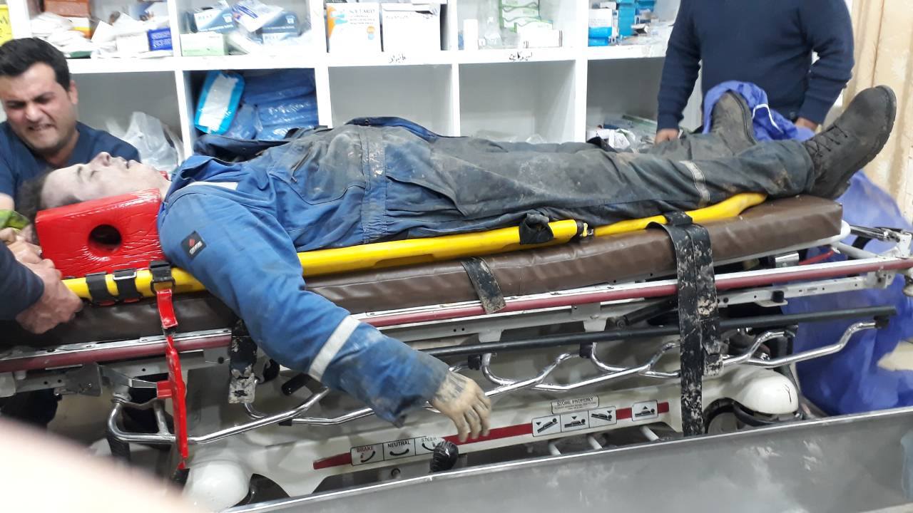 مصرع وإصابة عدد من الاشخاص أثناء العمل في أحد آبار الغاز بالسليمانية