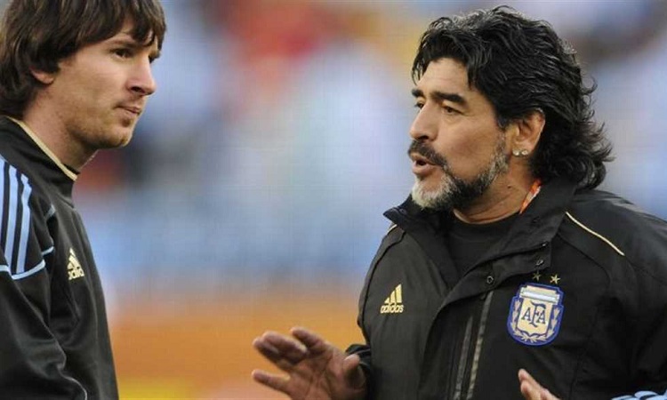 مارادونا يستبعد فوز الارجنتين بلقب كأس العالم في مونديال روسيا