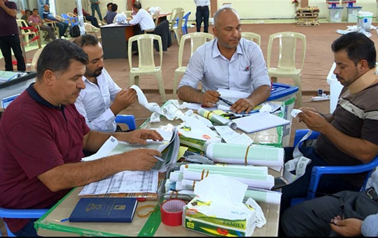 مفوضية الانتخابات: انتهاء العد والفرز اليدوي في محافظة دهوك