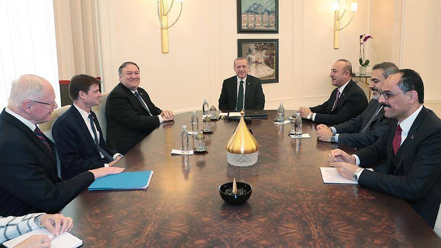 أردوغان يبحث مع بومبيو قضية اختفاء خاشقجي