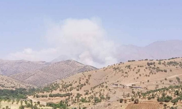 بالفيديو.. المدفعية الايرانية تقصف مناطق في شرق اربيل