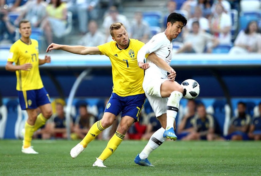 السويد تفوز على كوريا الجنوبية.. وتتقاسم صدارة مجموعتها مع المكسيك