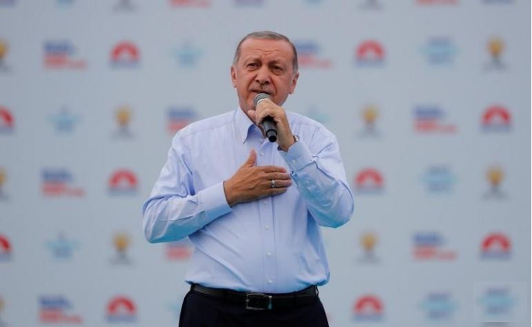 إردوغان: جماعات كوردية تغادر منطقة منبج بسوريا