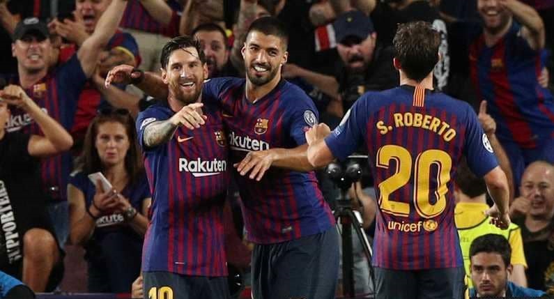 برشلونة الاسباني يفوز برباعية نظيفة على ايدنهوفن الهولندي