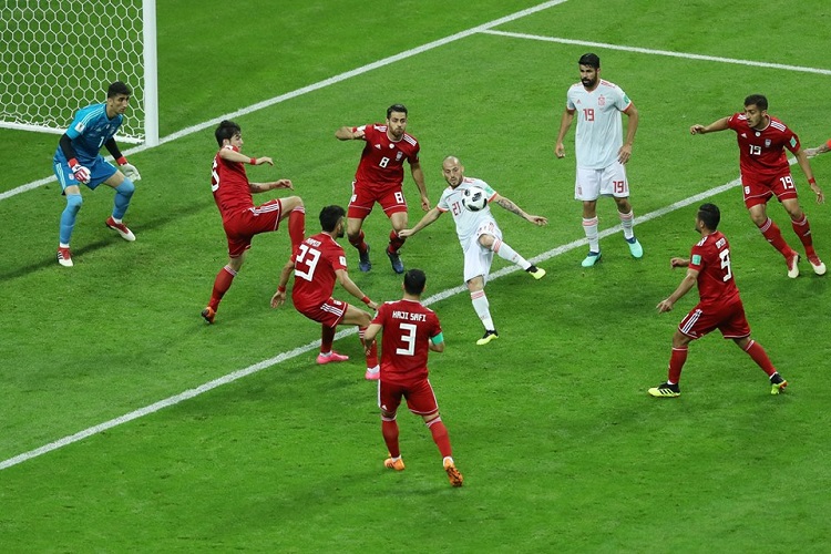 مونديال روسيا...اسبانيا تفوز بصعوبة على ايران بهدف وحيد