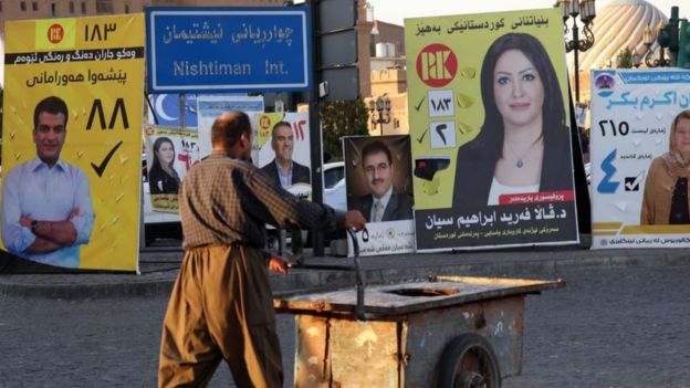 نتائج مطعون فيها لانتخابات برلمان كردستان والاتهامات موجهة للحزبين
