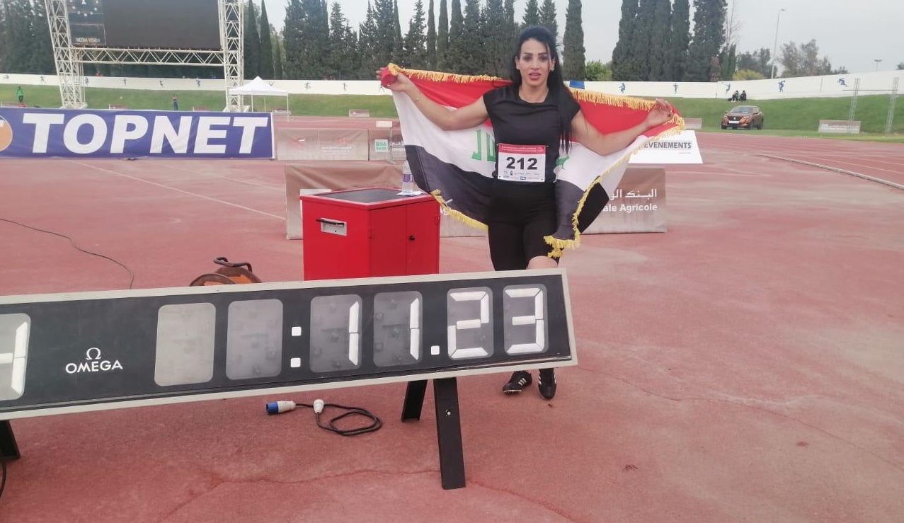 عێراق پلەى شەشەمى گۆڕەپان و مەیدانى عەرەبى بەدەستهێنا