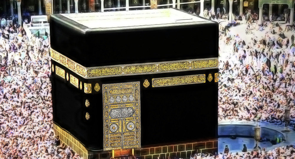 قصة الباب الخفي للكعبة كشفته الرياح قبل يومين