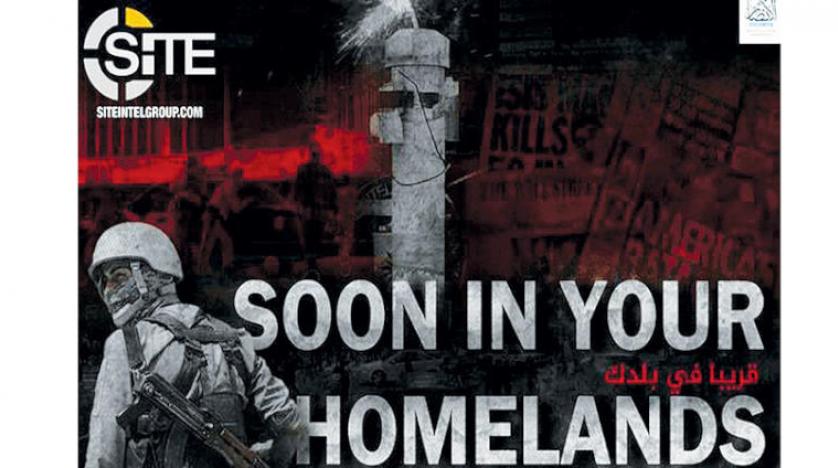 داعش يطلق تحذيرات دموية جديدة ضد الغرب من خلال ملصق دعائي على الانترنت