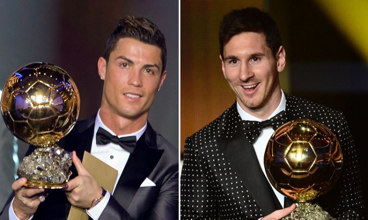 رونالدو وميسي خارج المرشحين للكرة الذهبية