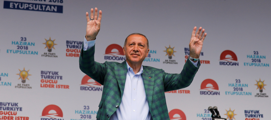 أردوغان يعلن فوزه بولاية جديدة لمدة 5 سنوات وتحالفه يحصد أغلبية بالبرلمان