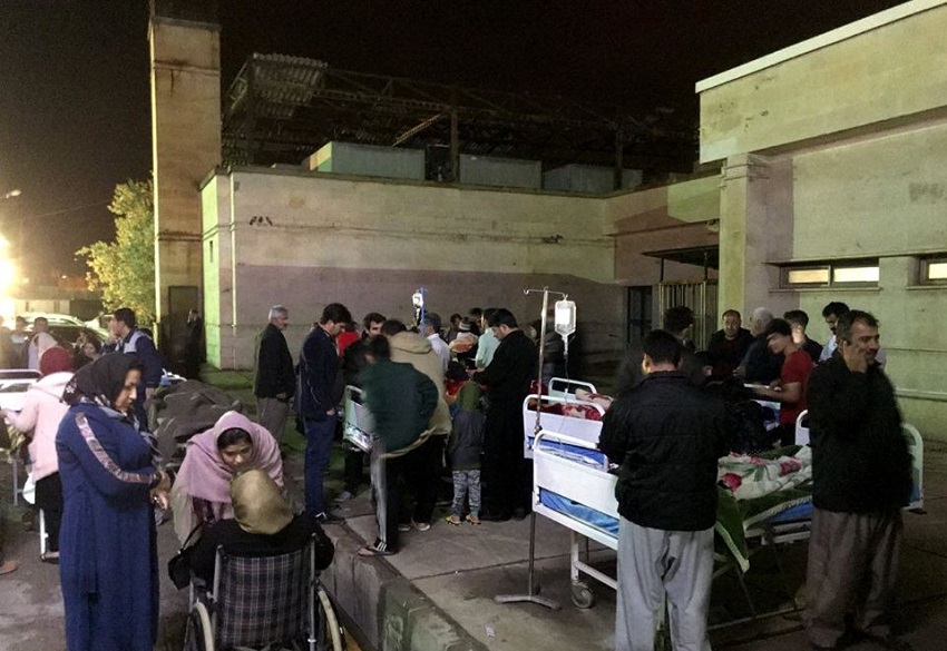 ارتفاع حصيلة ضحايا زلزال إيران