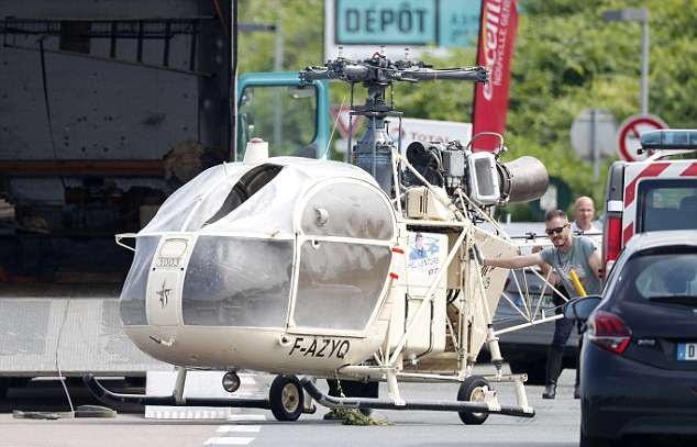 في عملية مثيرة.. هروب سجين فرنسي من السجن بطائرة هليكوبتر 