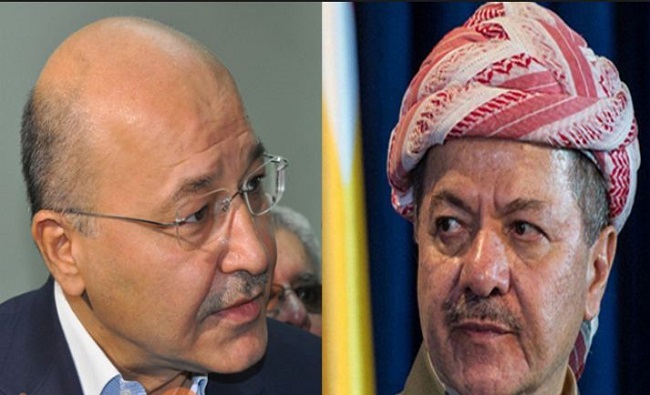 بارزاني: منصب رئاسة الجمهورية سيحسم عبر تصويت النواب الكرد بالبرلمان