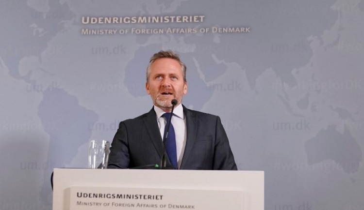 الدنمارك تضغط لفرض عقوبات جديدة من قبل الاتحاد الاوروبي على إيران