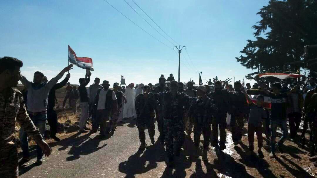 المعارضة تسلم الجيش السوري 9 بلدات وقرى في درعا