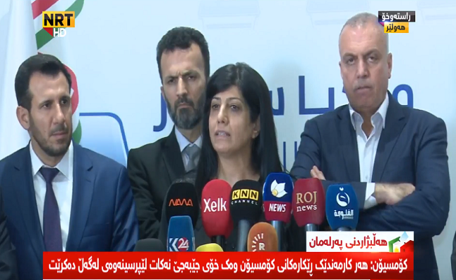 مفوضية انتخابات كردستان تؤكد عدم تمديد فترة الاقتراع لأي سبب