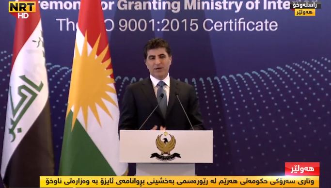 بارزاني: حكومة الإقليم تعمل على انهاء الروتين والبيروقراطية في دوائرها ومؤسساتها