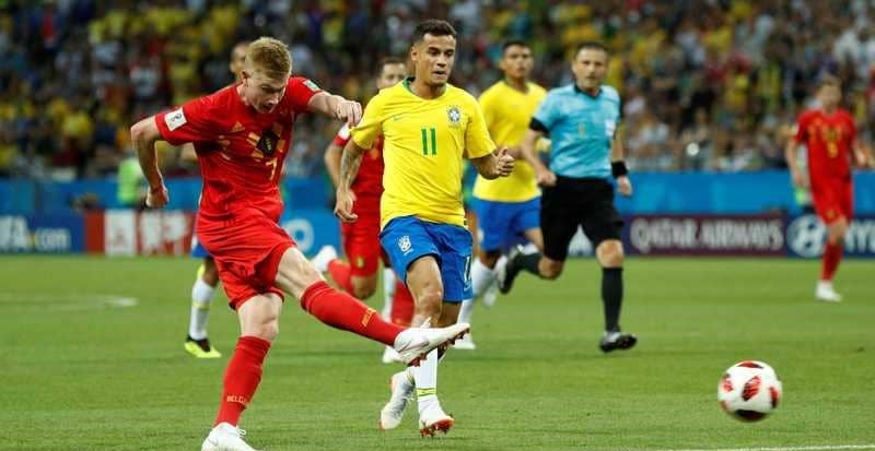 مونديال 2018.. بلجيكا تقهر راقصي السامبا وتنتقل الى المربع الذهبي