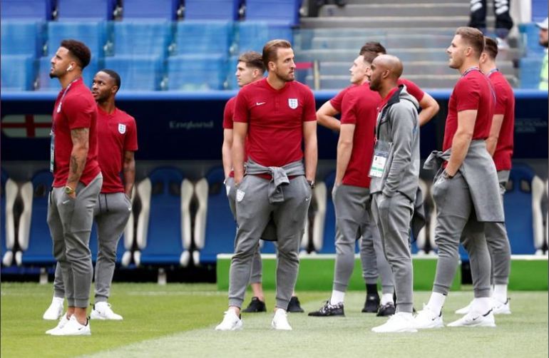 تشكيلة انكلترا بلا تغييرات في مواجهة السويد اليوم