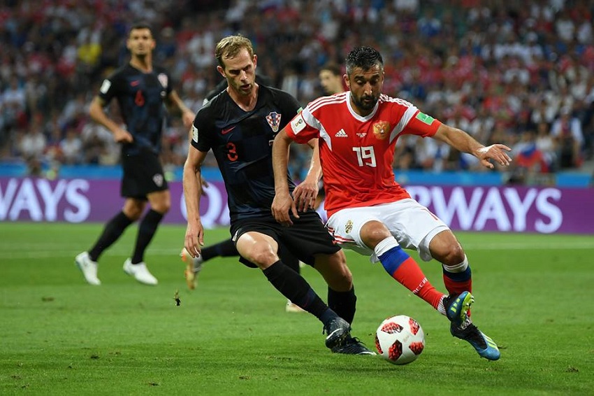 كرواتيا تفوز على روسيا بركلات الترجيح وتكرر إنجاز 1998